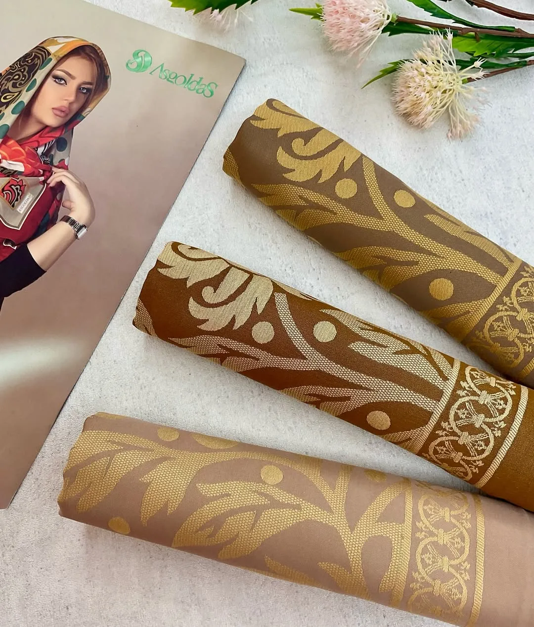 روسری نخ ابریشم — عکس ۶
