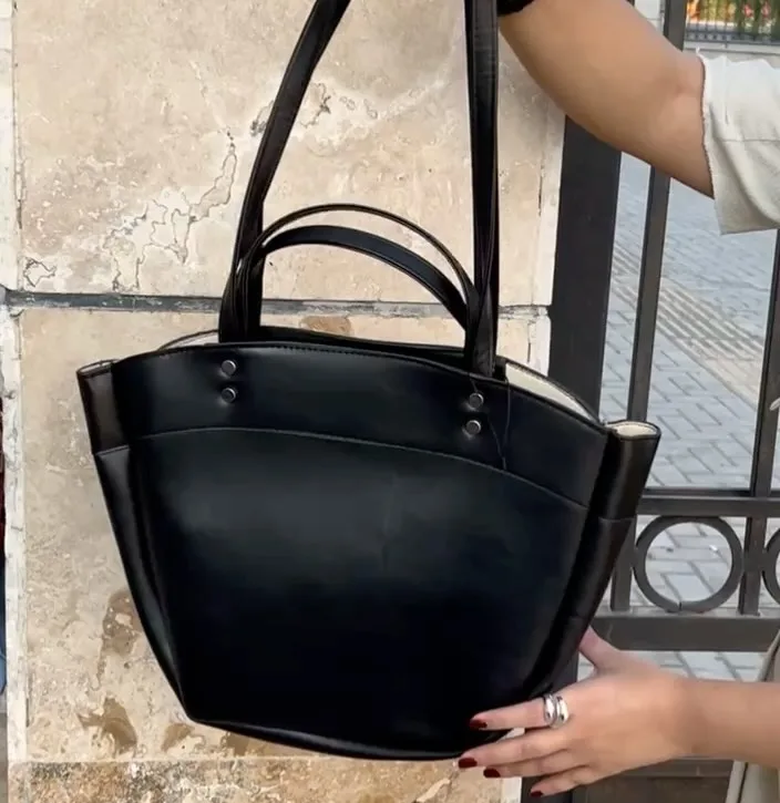 کیف دستی چرمی مدل زارا