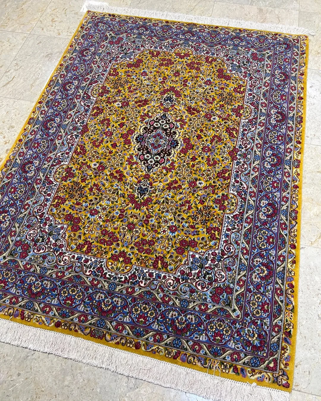 قالیچه سه متری سرام اعلا کرمان