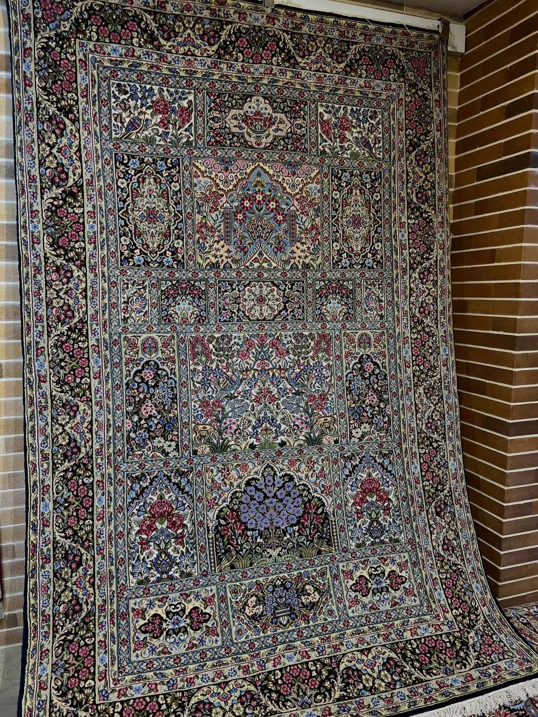 قالیچه قابی کرمان