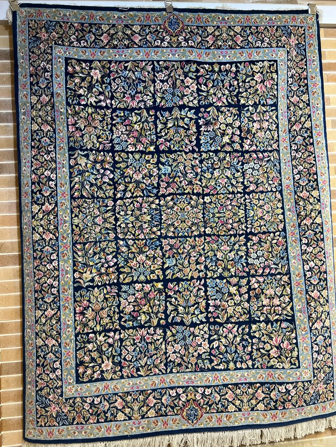 قالیچه سه متری بهارستان کرمان