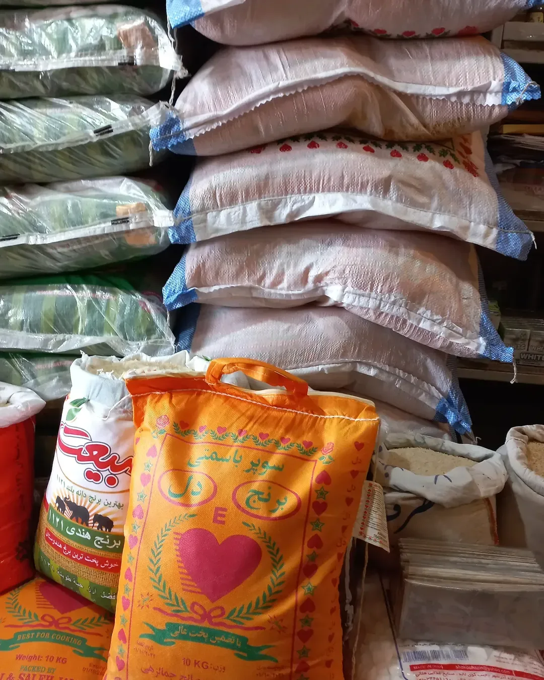 برنج سوپر باسمتی پاکستانی دل