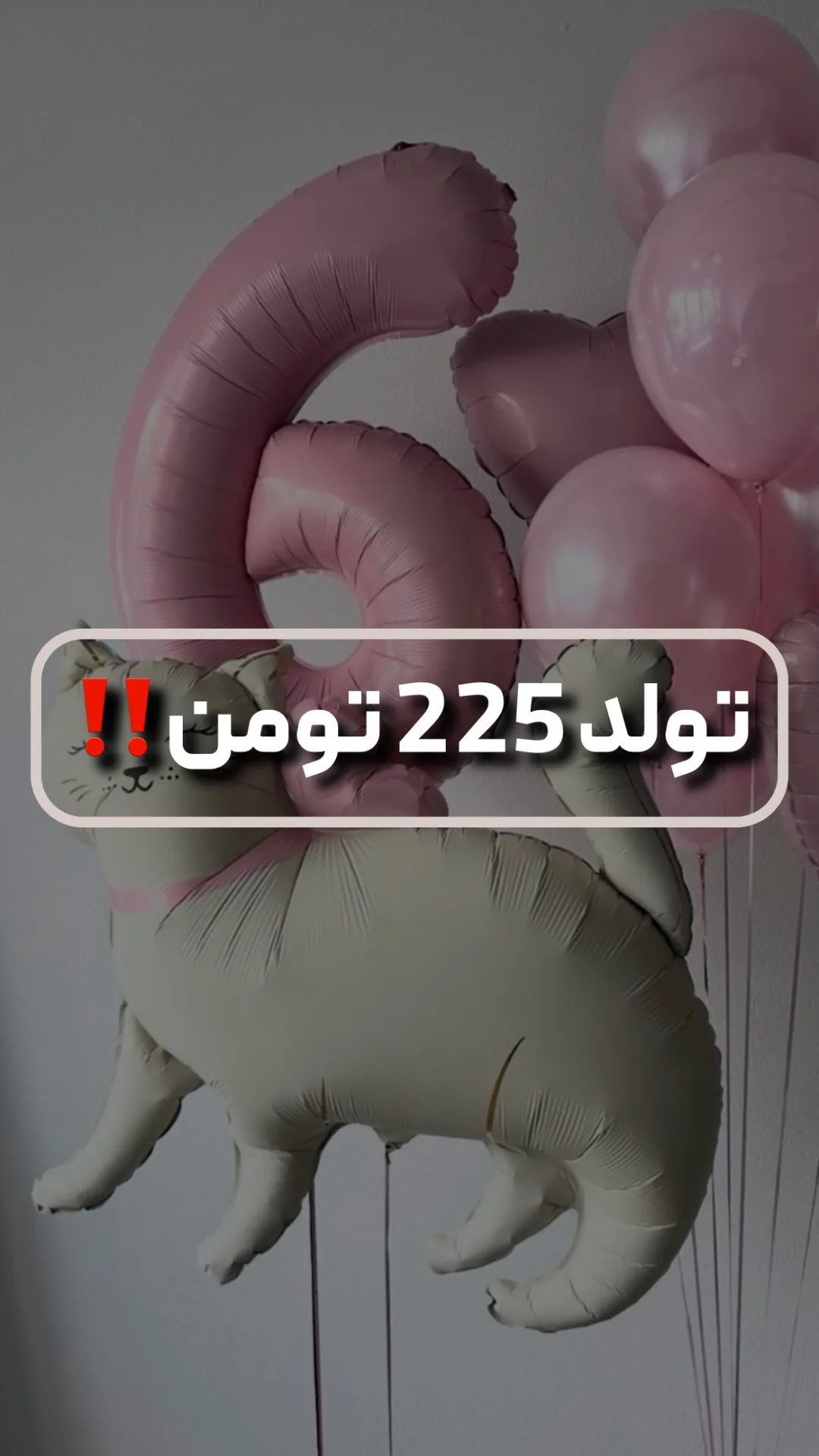 پکیج دکور تولد اقتصادی