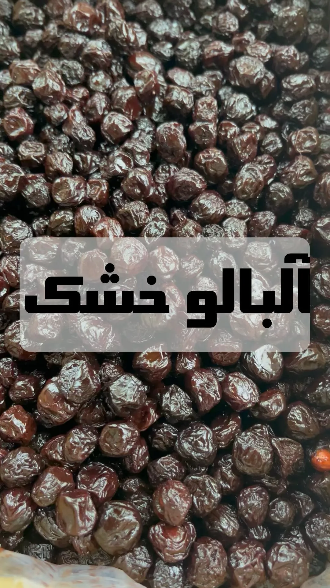 آلبالو خشک گوشتی