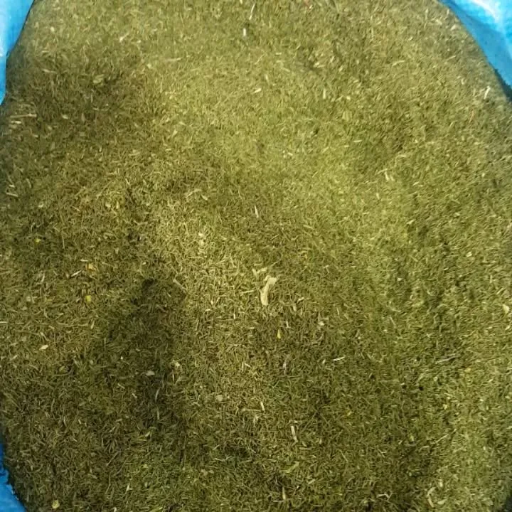 شوید خشک درجه یک، رنگ سبز زیتونی، برگ خشک خرد شده