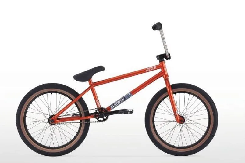 دوچرخه BMX مدل سابوی پریمیوم، رنگ نارنجی و مشکی، جنس فلز، مدل BMX