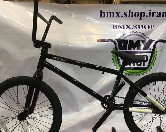 دوچرخه BMX مدل سولو، رنگ مشکی، جنس فلز، بی ام ایکس