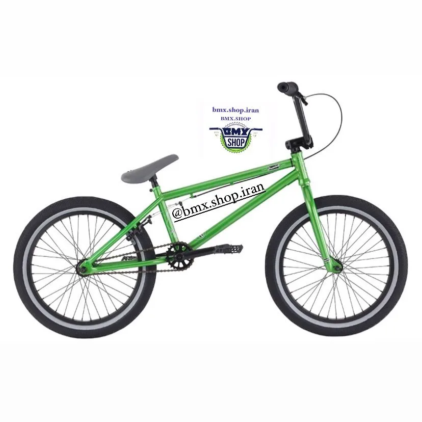 دوچرخه BMX مدل Inspired، رنگ سبز، جنس فلز، مدل BMX