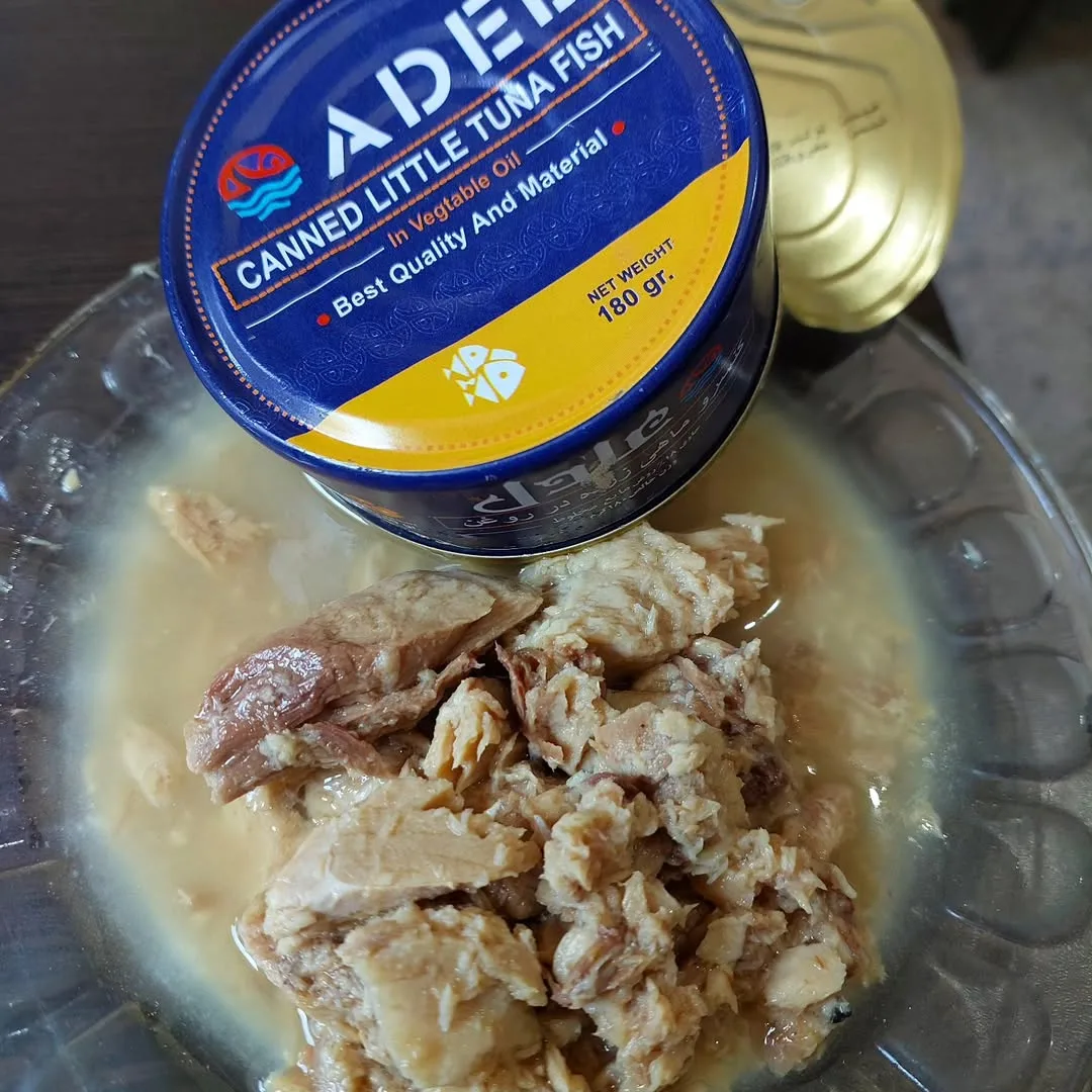 تن ماهی ۱۸۰ گرمی عادل