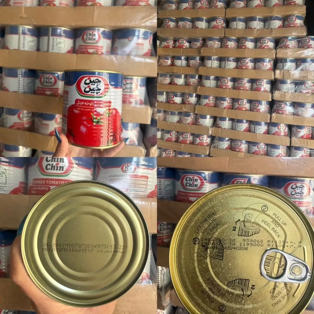 رب گوجه قوطی ۸۰۰ گرمی چین‌چین