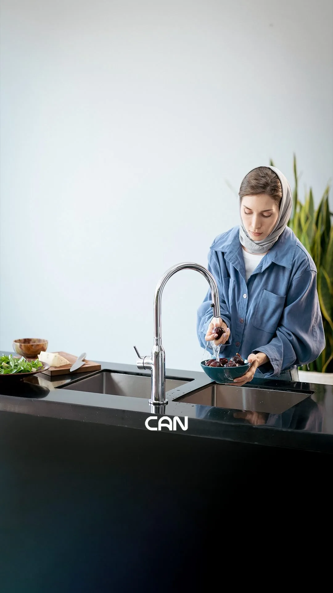 سینک آشپزخانه کن