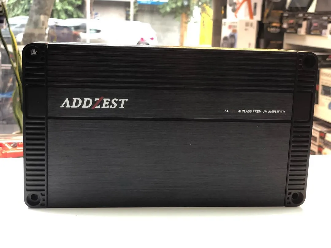 آمپلی فایر ۴ کانال ادزست دیجیتال Addzest، رنگ مشکی، جنس فلز، مستطیلی