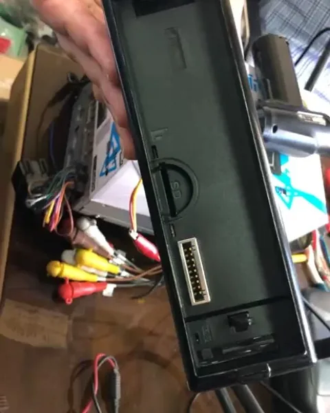 پخش خودرو مدل KD-U3508 بلوتوث، رنگ مشکی، جنس پلاستیک، مستطیلی