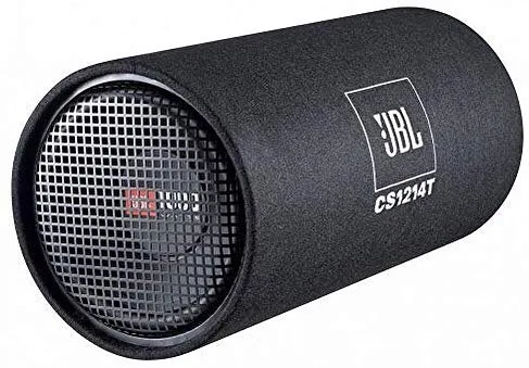 ساب باکس لوله ای JBL 1214T، رنگ مشکی، استوانه‌ای