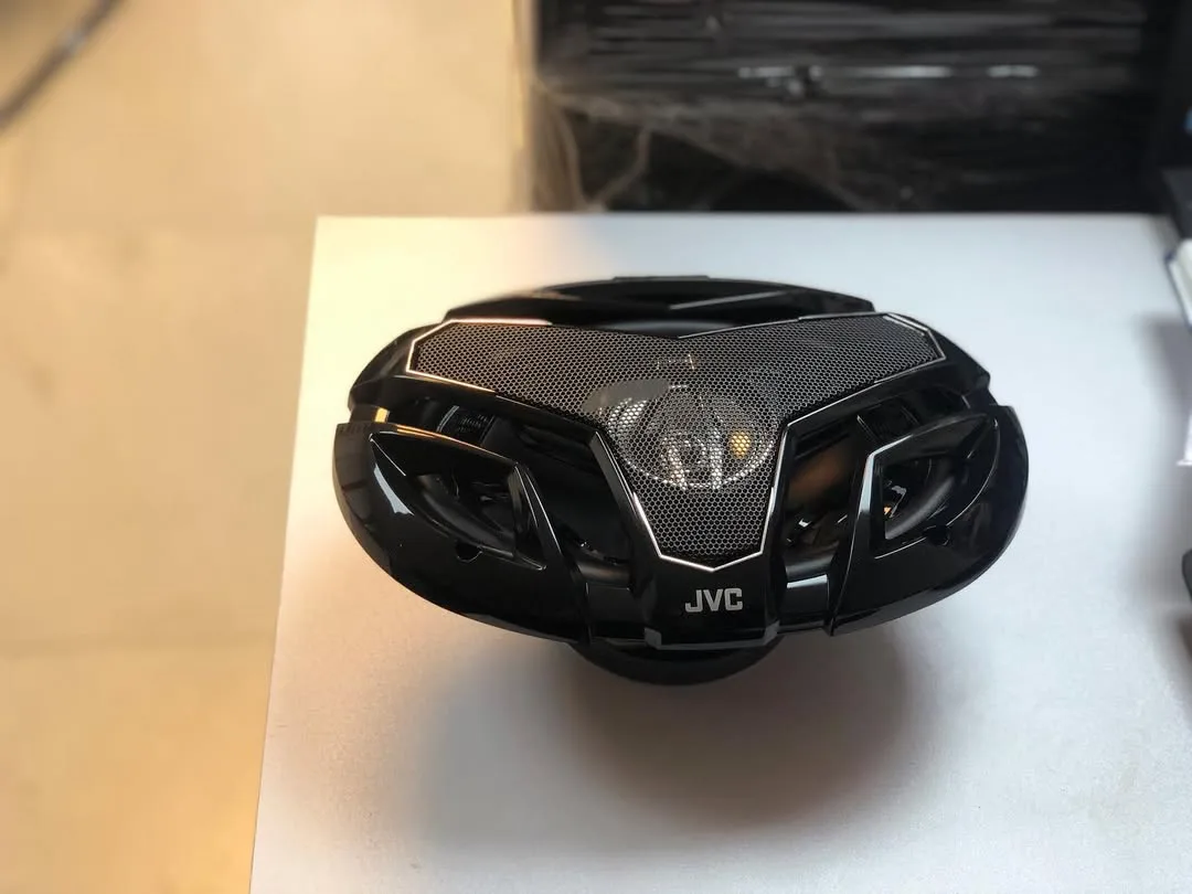 باند خودرو JVC مدل CS-ZX 6940، رنگ مشکی، جنس پلاستیک و فلز، بیضی، با توری