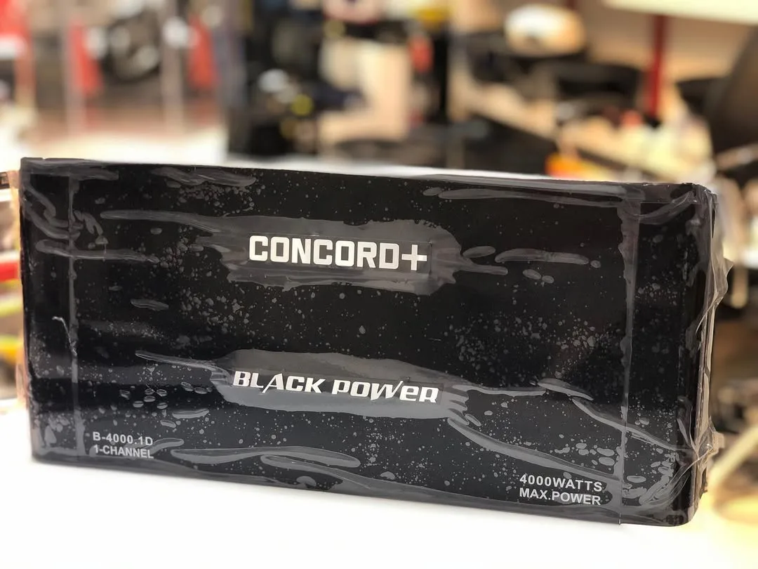 آمپلی‌فایر مونو B-4000.1 Concord Plus، رنگ مشکی، جنس فلز، مستطیلی