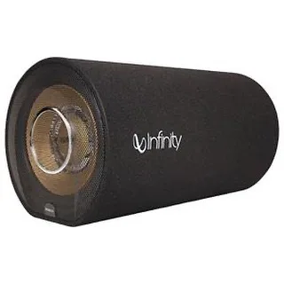 ساب باکس مدل 1200 T Infinity، رنگ مشکی، جنس پارچه و پلاستیک، استوانه‌ای