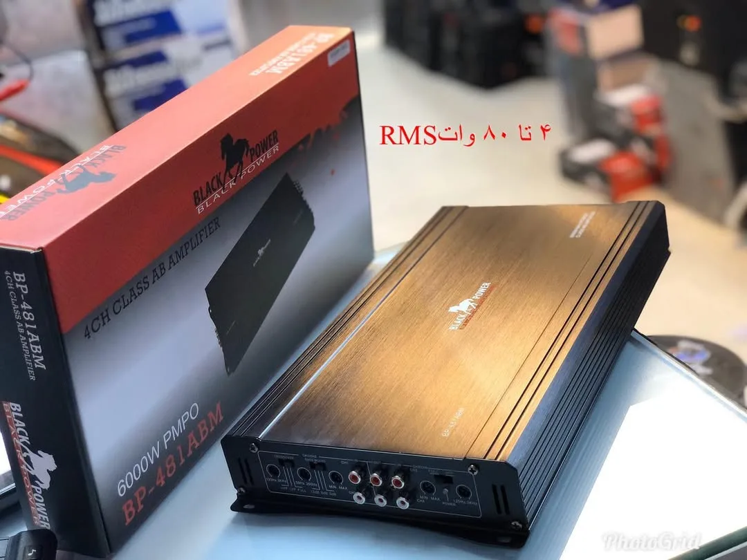 آمپلی‌فایر خودرو BP-481BM Black Power