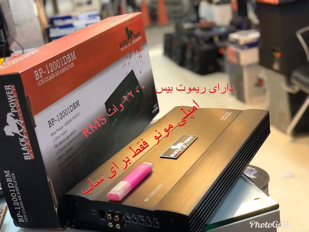 آمپلی‌فایر مونو BP-12001BM Black Power