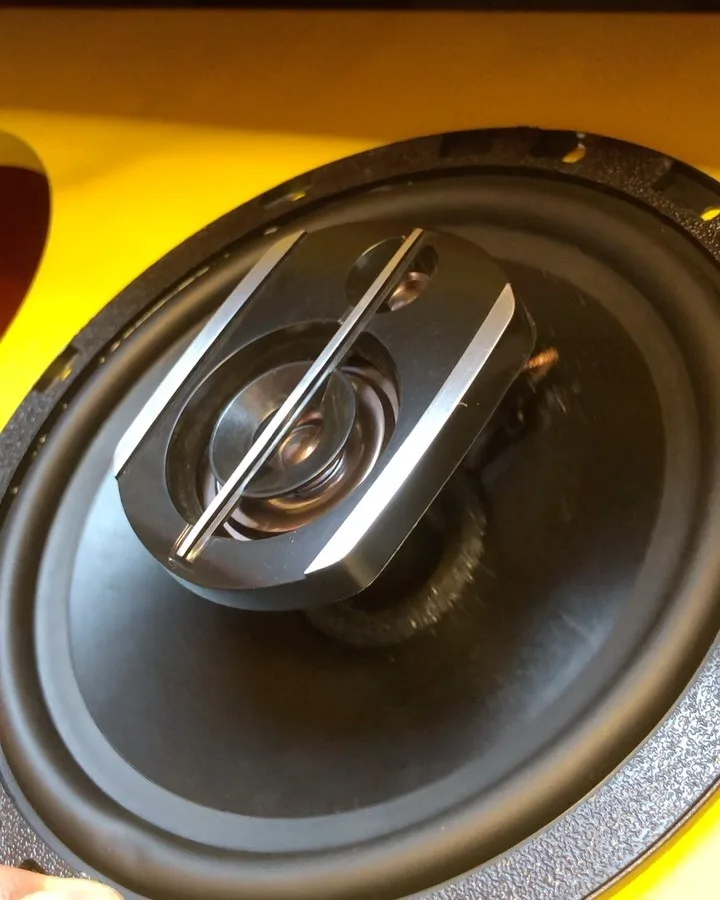 باند گرد خودرو TS-1675 V2، رنگ سیاه و نقره‌ای، جنس پلاستیک و فلز، خودرویی