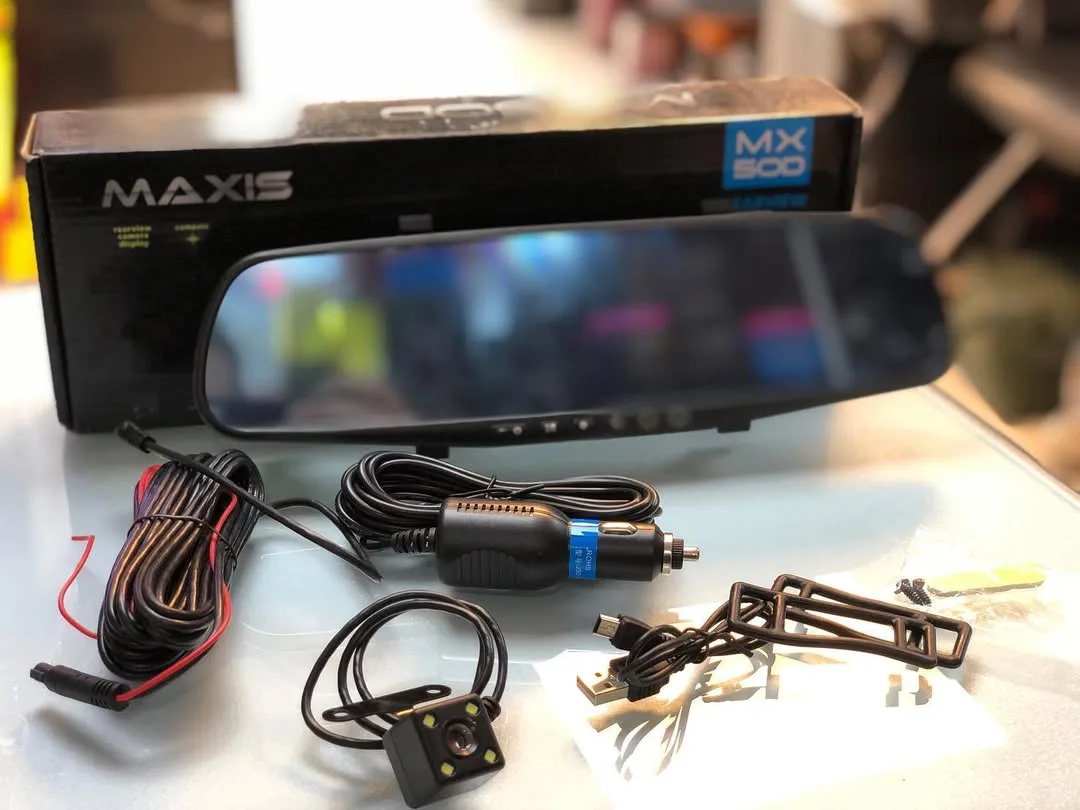 آینه مانیتور خودرو ۴.۳ اینچ مدل MX-50 مکسیس