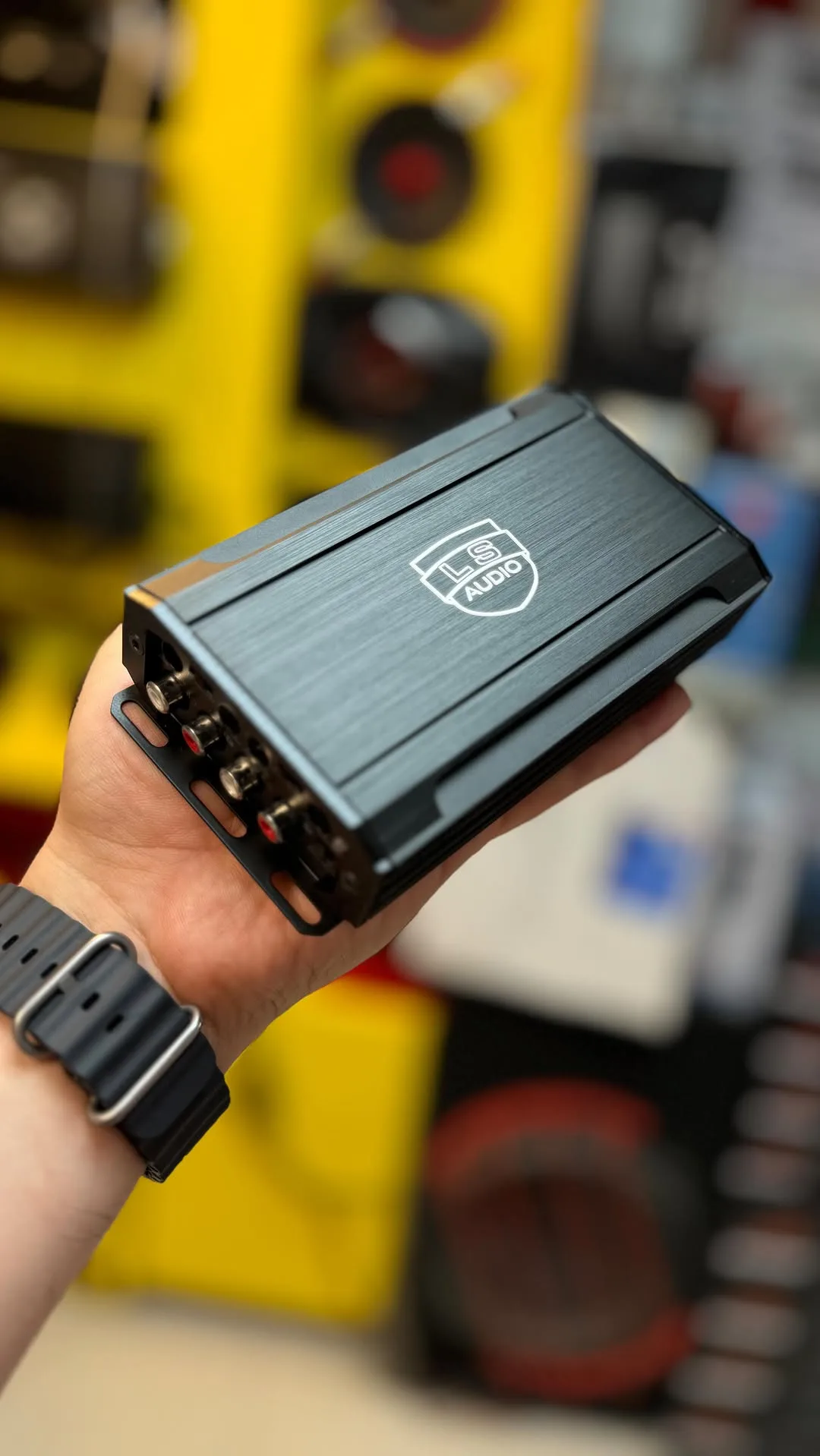 آمپلی فایر چهارکانال LS Audio LS-804M ال اس ادیو، رنگ مشکی، جنس فلز، مستطیلی