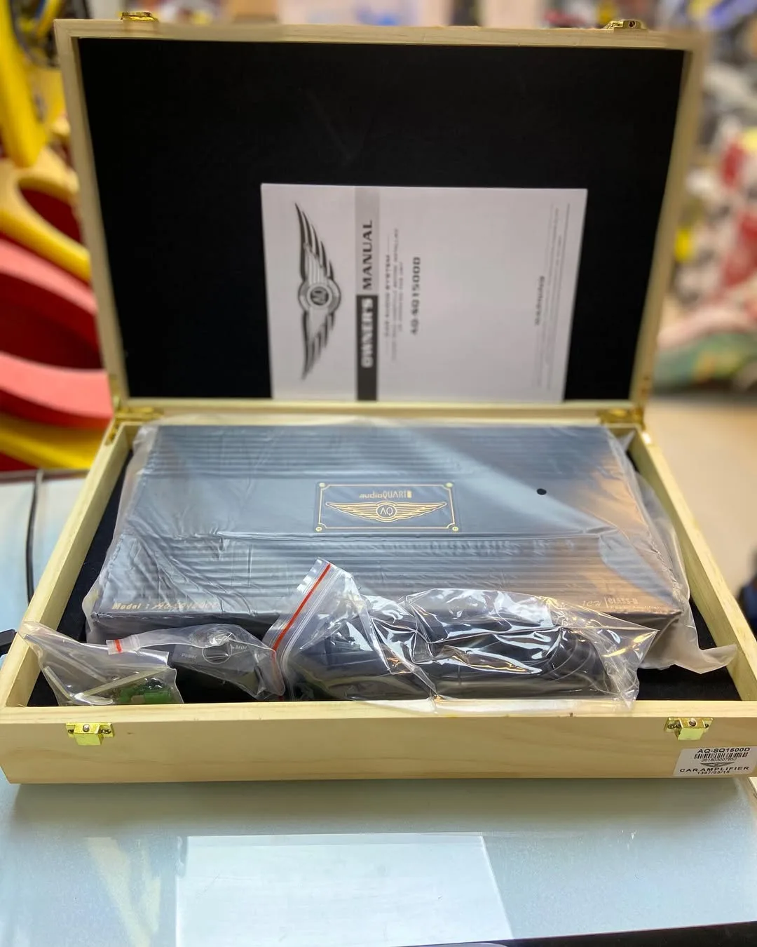 آمپلی فایر مونو AQ-1500 D SQ ادیوکوارت