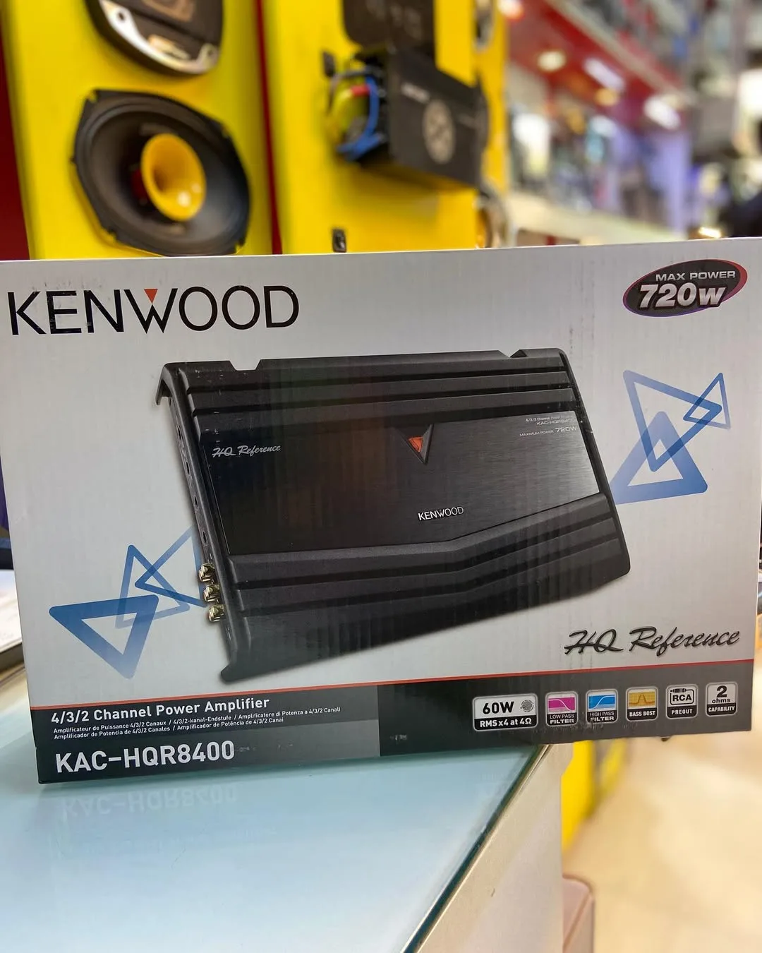 آمپلی‌فایر کنوود KAC-HQR8400
