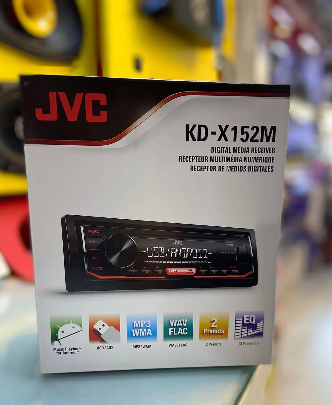 رادیو پخش دکلس جی وی سی KD-X152