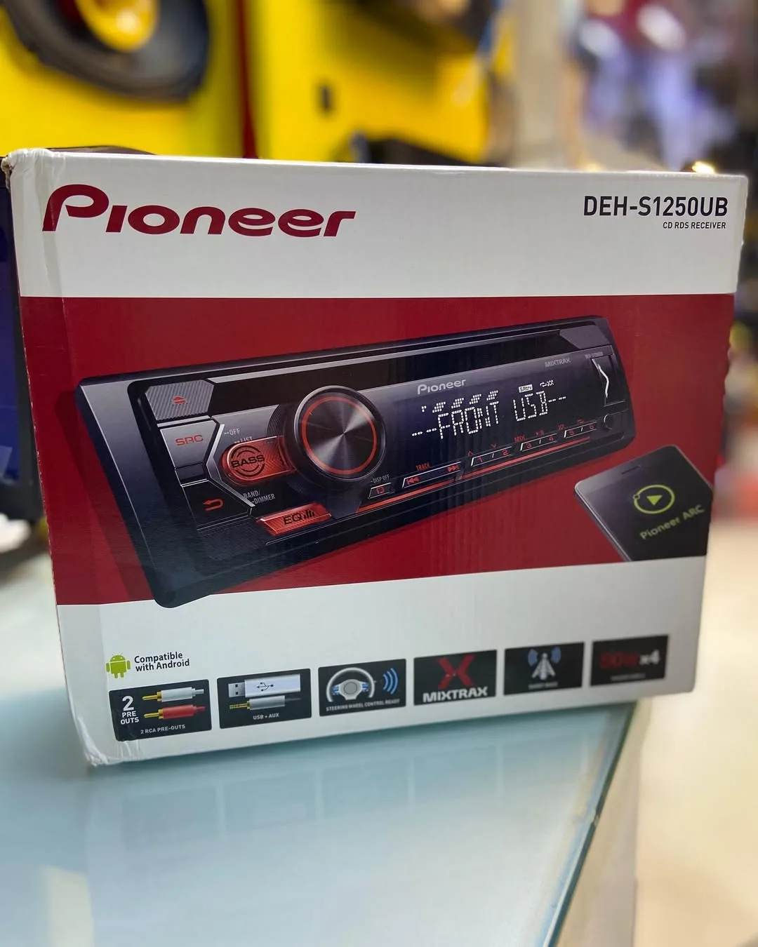 ضبط خودرو پایونیر DEH-S1250UB
