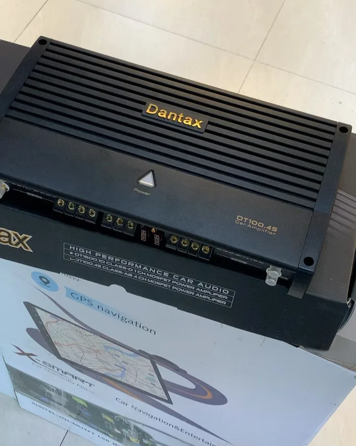آمپلیفایر خودرو دنتکس DT-100.4S چهار کانال