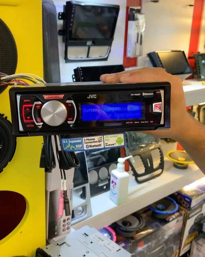 رادیو پخش مدل KD-R90BT JVC