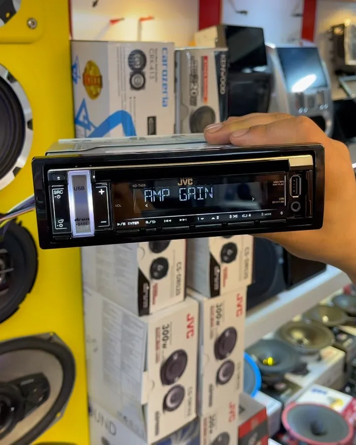 پخش خودرو جی وی سی KD-T408