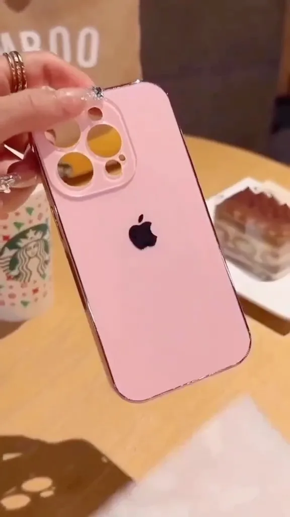 بک کاور گوشی اورجینال My Case، رنگ صورتی، مستطیلی