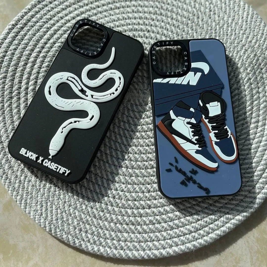 قاب سیلیکونی برجسته گوشی Casetify