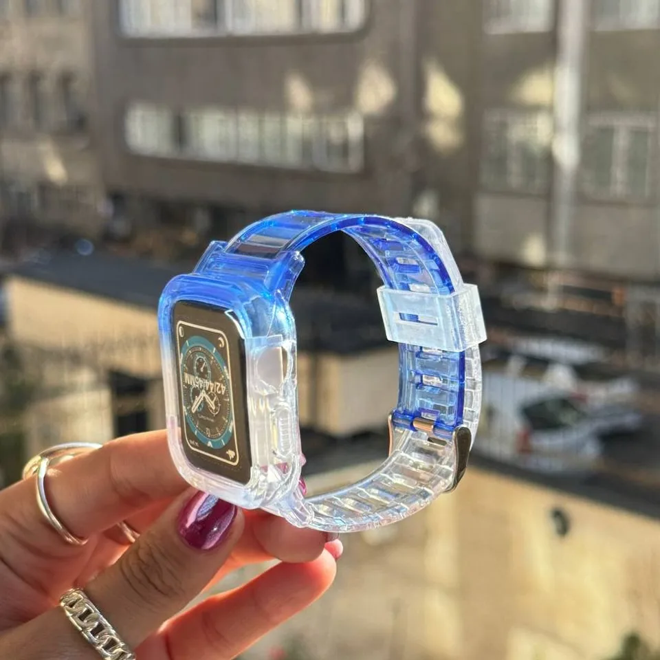 بند اپل‌واچ جی‌شاک دورنگ — عکس ۶