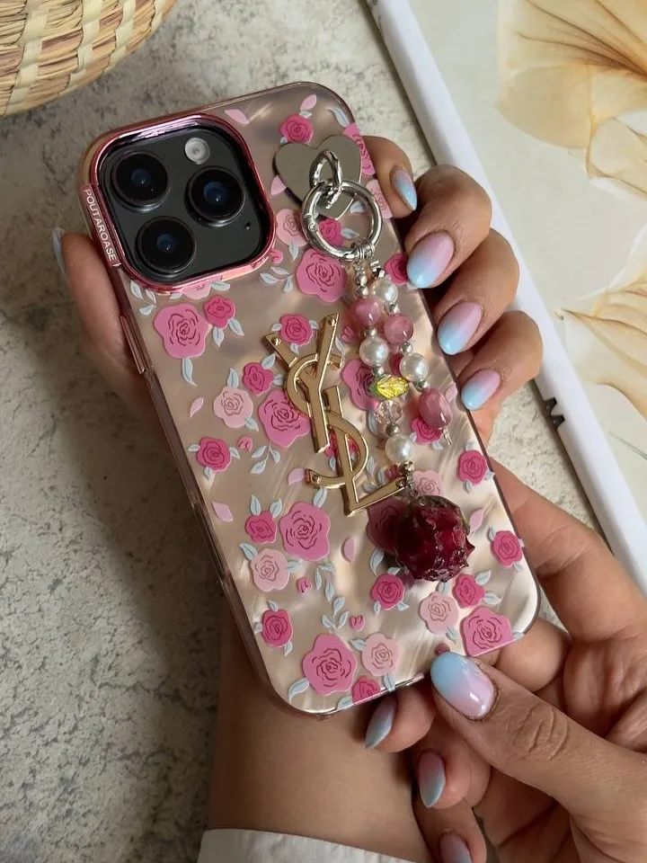 قاب شکوفه گل رز با آویز — عکس ۸