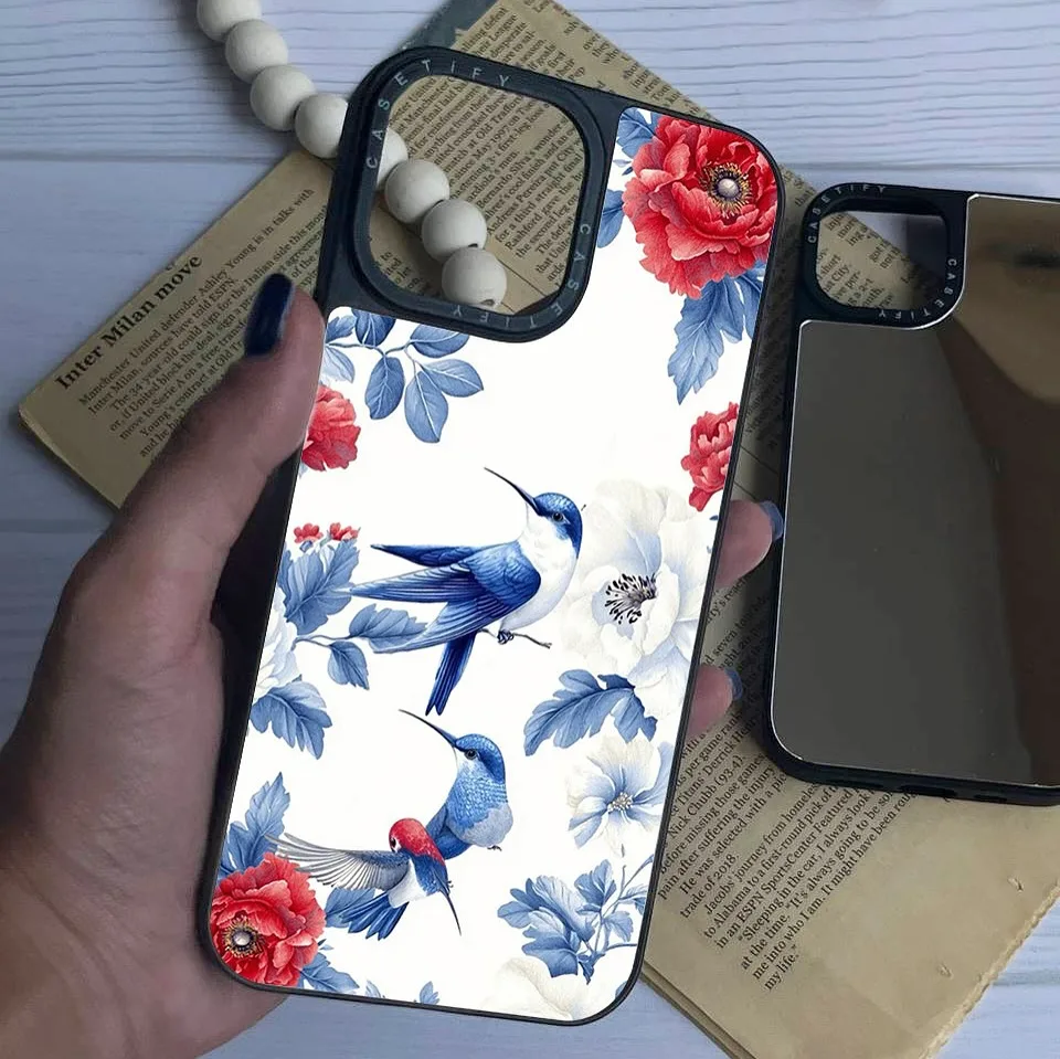 قاب سفارشی آینه‌ای باغ پرنده — عکس ۱۱