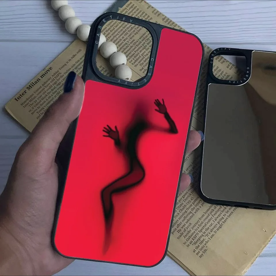 قاب سفارشی آینه‌ای قرمز — عکس ۱۲