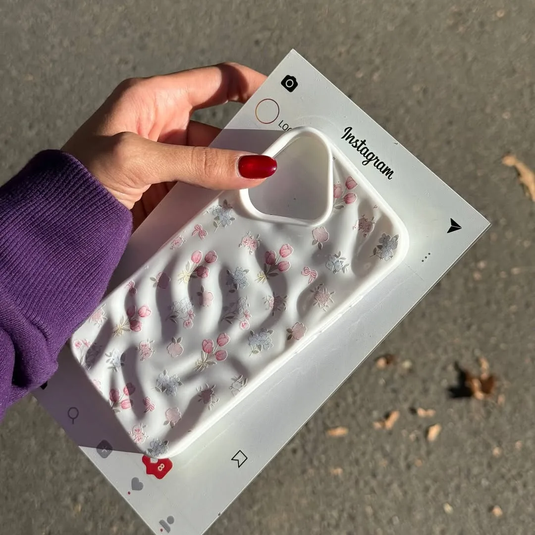 قاب گلدار چروکی — عکس ۳