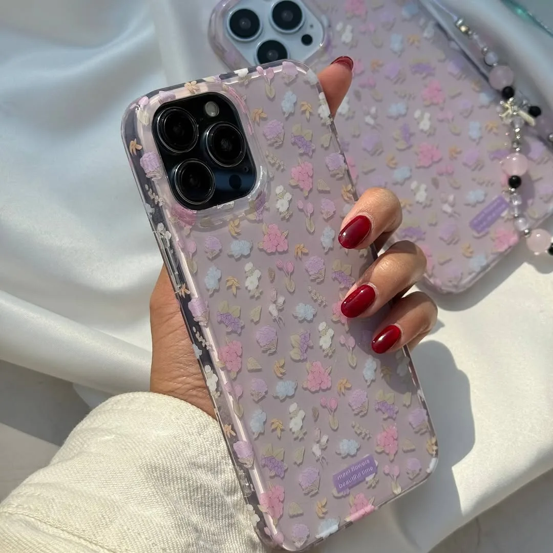 قاب گلدار IMD صورتی — عکس ۷