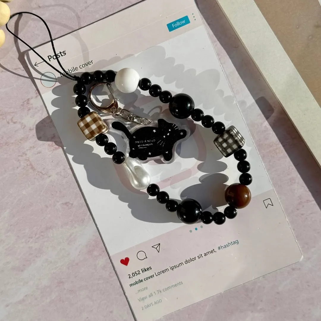 قاب گربه پاپیون با آویز — عکس ۳