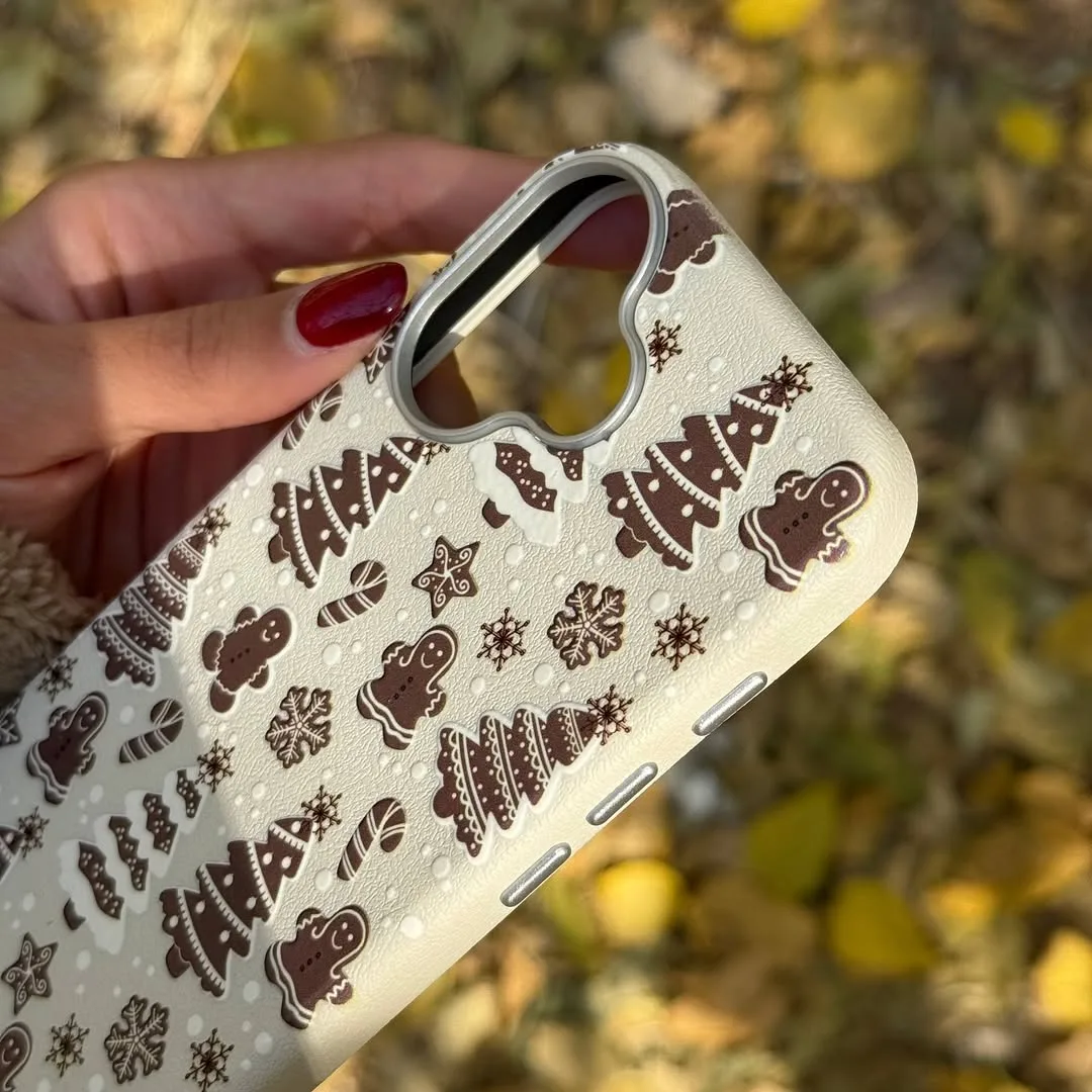قاب ماسا قهوه‌ای طرح زمستانی — عکس ۵
