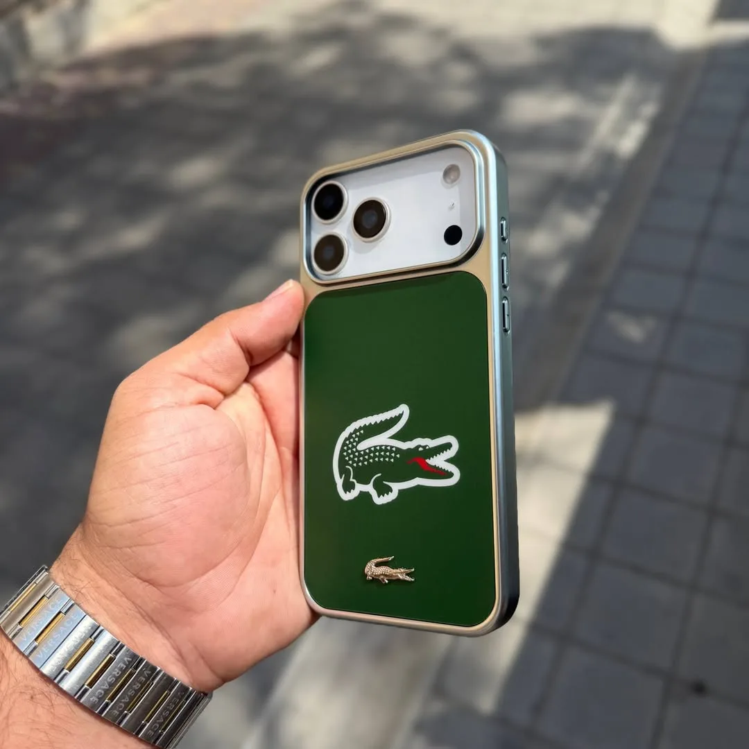 قاب سبز لوگو سوسمار — عکس ۸
