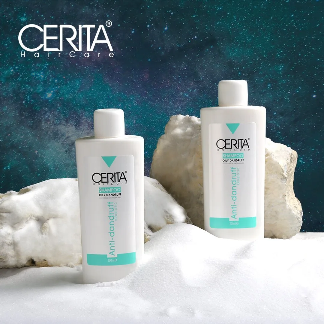 شامپو ضد شوره پروبیوتیک موی چرب CERITA