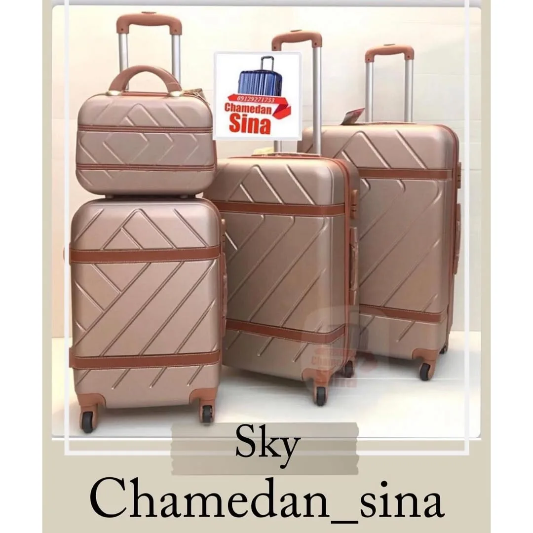 ست چمدان قفل رمزدار Skybird