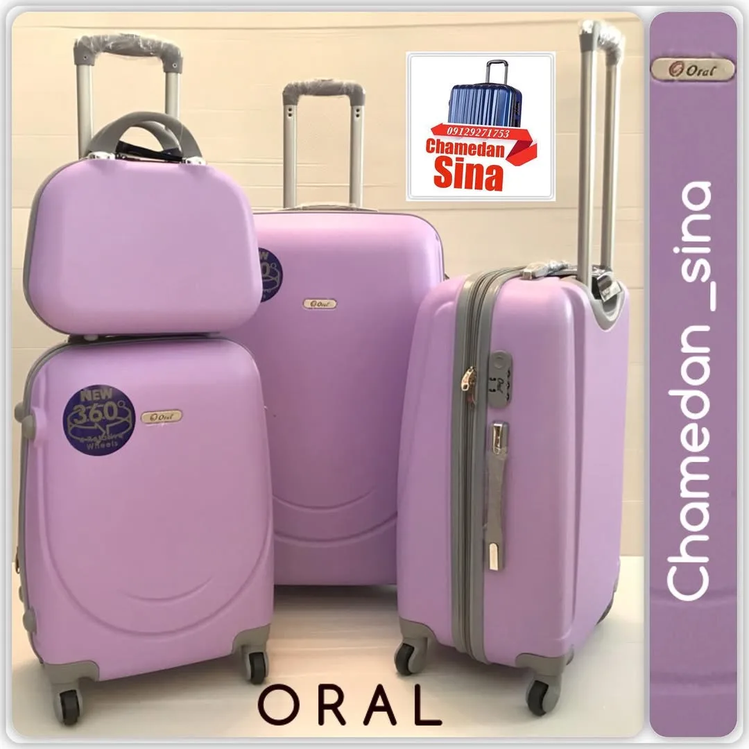 ست چمدان قفل رمزدار — عکس ۲