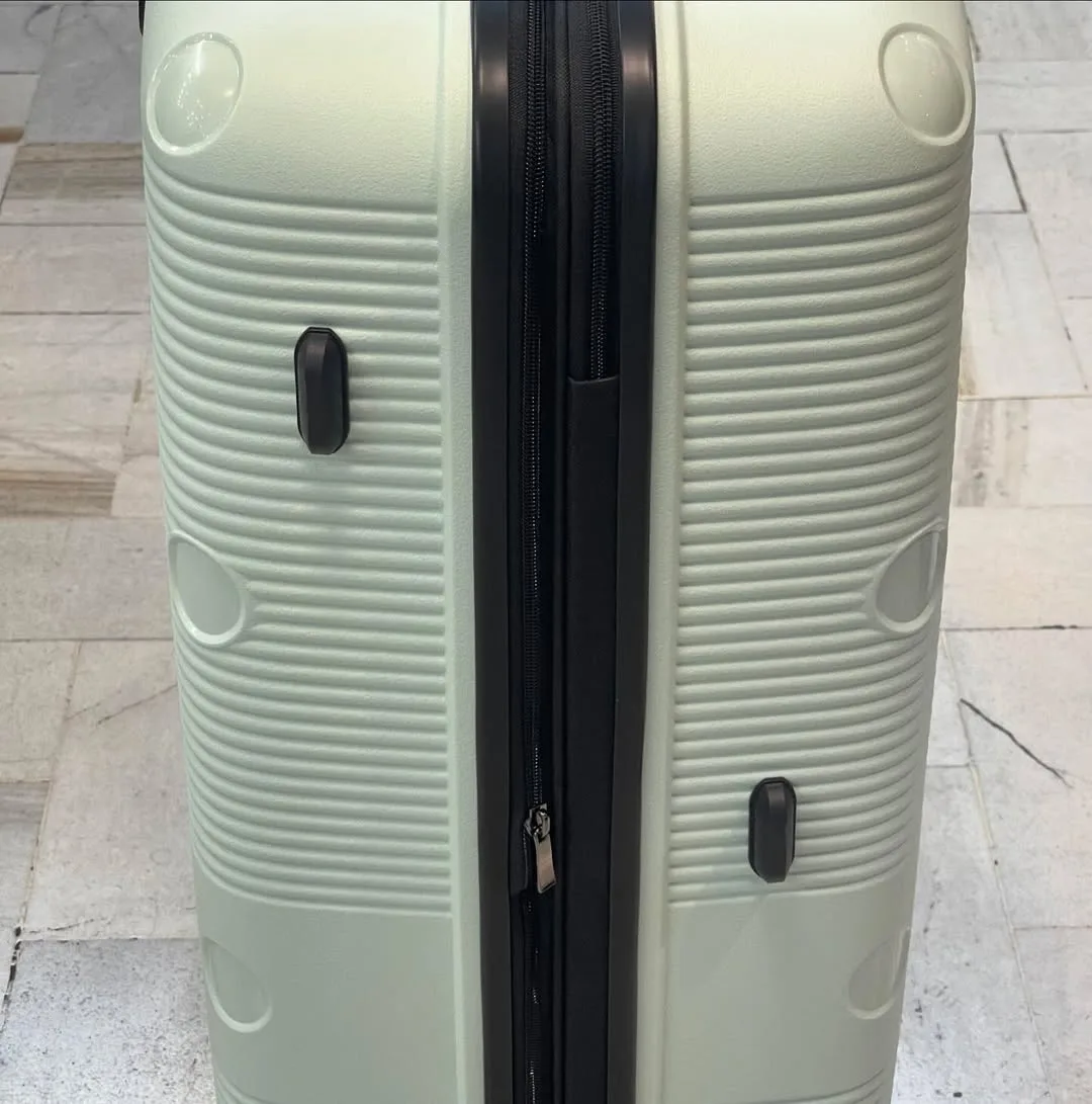 چمدان زیپ دوبل چهارچرخ دوبل — عکس ۵