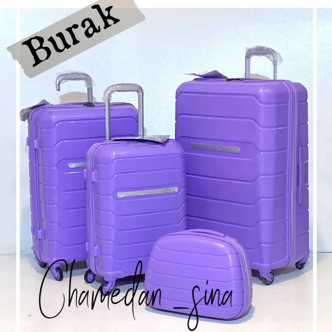 ست چمدان نشکن سبک زیپی Burak