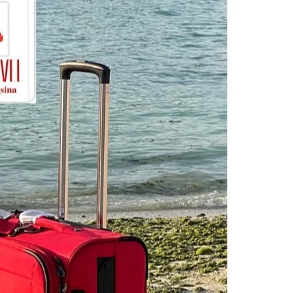 ساک مسافرتی، رنگ قرمز، ساک چرخ‌دار